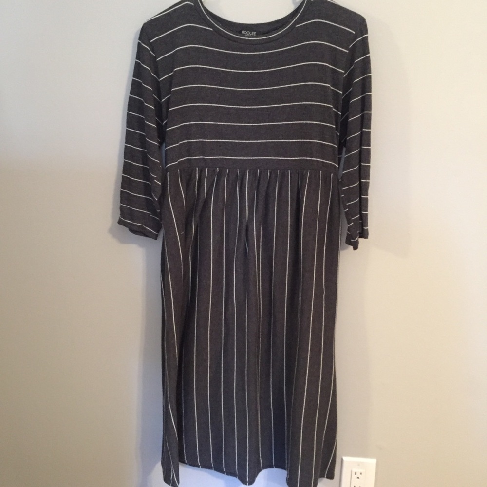 Sawyer Striped MOM Dress
